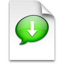 iChat Green Transfer Icon